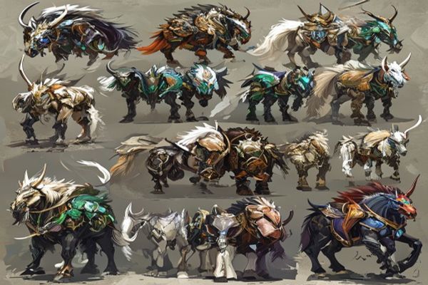 魔兽坐骑大全：玩家必收的二十款人气坐骑盘点