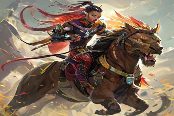 天天酷跑皇家狮鹫坐骑解析：爆发型玩家的上分首选