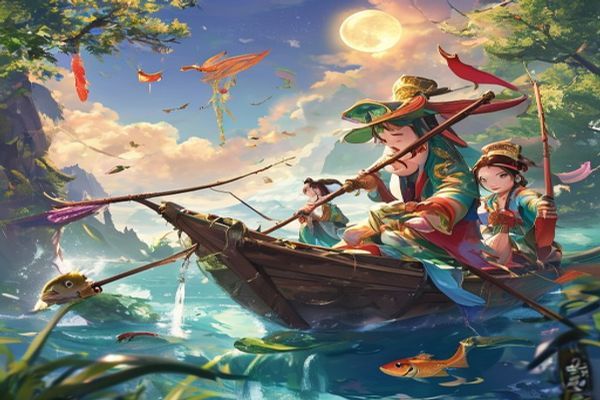 梦幻西游钓鱼新玩法来了，老玩家回归上钩爽不停