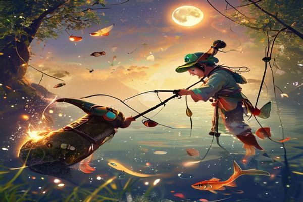 梦幻钓鱼新玩法：虚拟与现实交织的垂钓狂欢